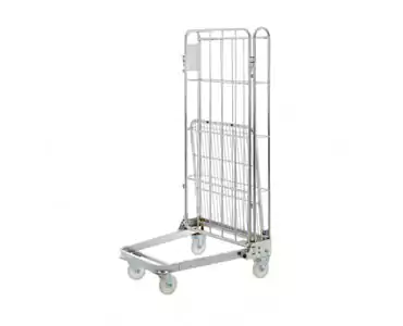 Open Back Roll Container