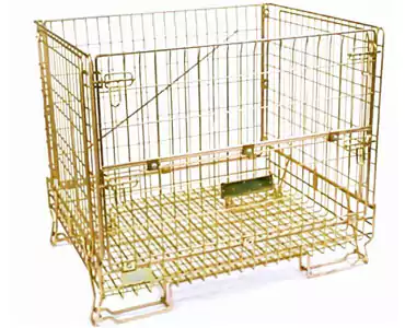 Collapsible Wire Mesh Container