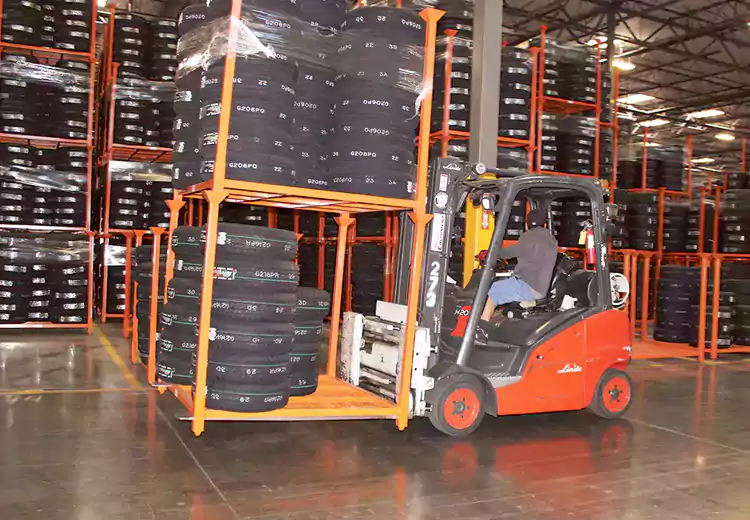 Tire Racks Optimizing Warehouse Logistics and Operations