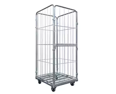 Contenedor rodante totalmente cerrado