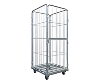 Contenedor rodante totalmente cerrado