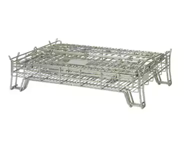 Contenedor plegable con cable