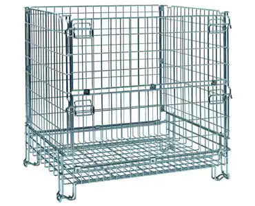 Contenedor metálico grande