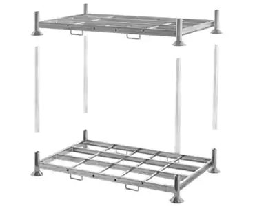 Горячий окунутый гальванизированный паллет столба